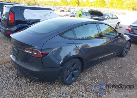 2022 Tesla Model 3 Rear-Wheel Drive from USA, damaged, VIN 5YJ3E1EA6NF314203